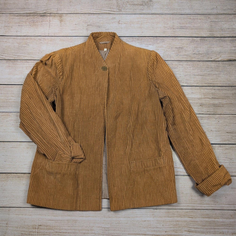 Vintage Corduroy Mulberry Street‎ Size 11/12 Women's Camel Jacket Boho western
